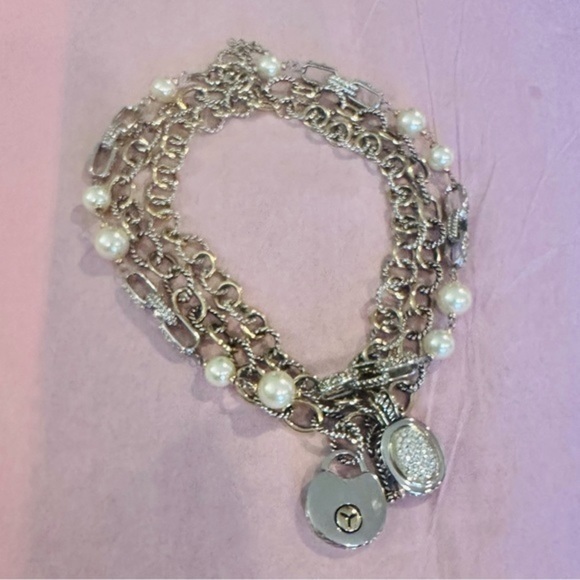 ✨✨Rope Silver and Gold Tone Chain Lock and Key 🔐 Pendant Necklaces ✨ - Picture 11 of 11